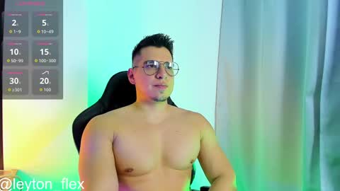 Snapshot of leyton_flexx chatting on 09.18.25 L E Y T O N online show from 09.18.25