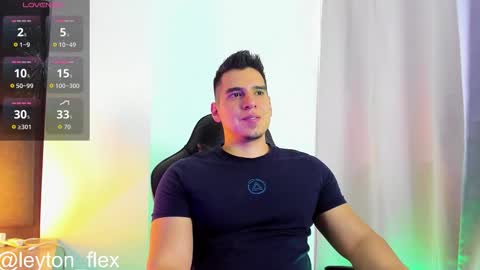 Snapshot of leyton_flexx chatting on 09.20.25 L E Y T O N online show from 09.20.25