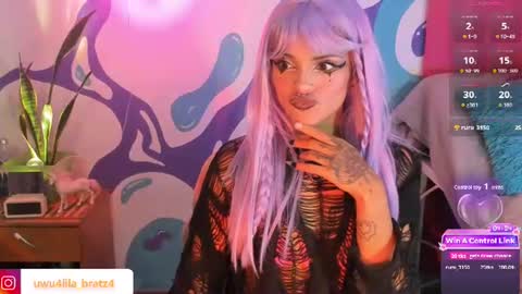 Snapshot of lila_bratz chatting on 06.30.26 Lila online show from 06.30.26