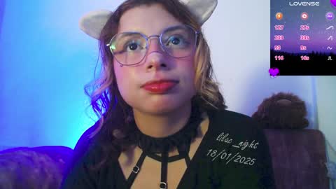 Snapshot of lilac_night chatting on 01.18.25 Jen online show from 01.18.25