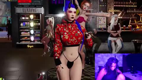 Succubus Blue online show from 12.22.24