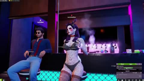 Succubus Blue online show from 12.26.24