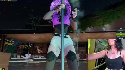 Succubus Blue online show from 01.27.25