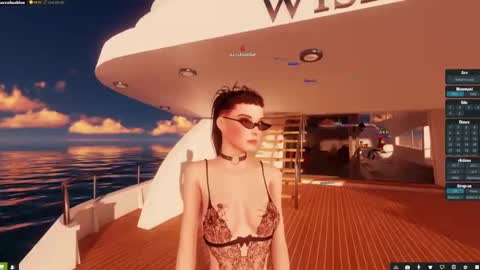 Succubus Blue online show from 01.30.25