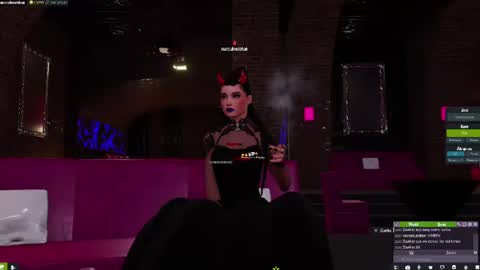 Succubus Blue online show from 02.10.25