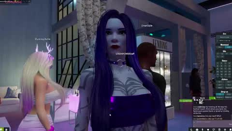 Succubus Blue online show from 10.16.25