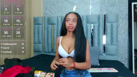 Snapshot of littleebonymommy chatting on 11.17.25 Tania online show from 11.17.25