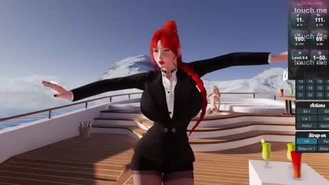 Snapshot of lollita__pop chatting on 02.19.25 ANNE online show from 02.19.25