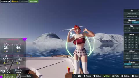 Snapshot of lollita__pop chatting on 09.11.25 ANNE online show from 09.11.25