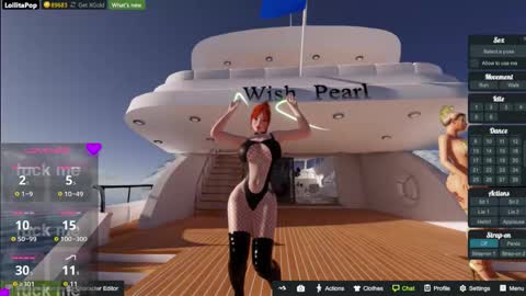 Snapshot of lollita__pop chatting on 09.14.25 ANNE online show from 09.14.25