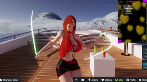 Snapshot of lollita__pop chatting on 09.27.25 ANNE online show from 09.27.25