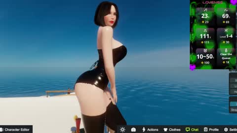 Snapshot of lollita__pop chatting on 10.03.25 ANNE online show from 10.03.25