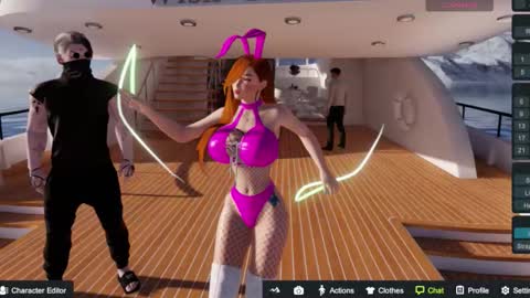 Snapshot of lollita__pop chatting on 10.19.25 ANNE online show from 10.19.25