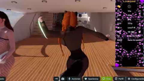 Snapshot of lollita__pop chatting on 11.22.25 ANNE online show from 11.22.25