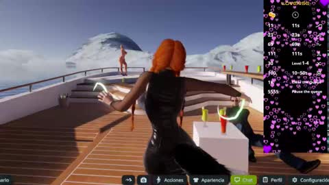 Snapshot of lollita__pop chatting on 11.22.25 ANNE online show from 11.22.25