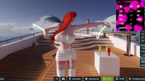 Snapshot of lollita__pop chatting on 11.26.25 ANNE online show from 11.26.25