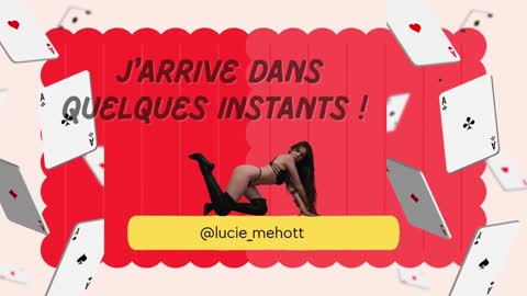 Lucie hot follow me on  online show from 12.10.24