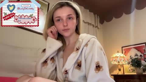 Snapshot of lucydelovely chatting on 05.07.26 Lucy online show from 05.07.26