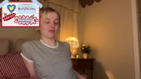 Snapshot of lucydelovely chatting on 06.05.26 Lucy online show from 06.05.26