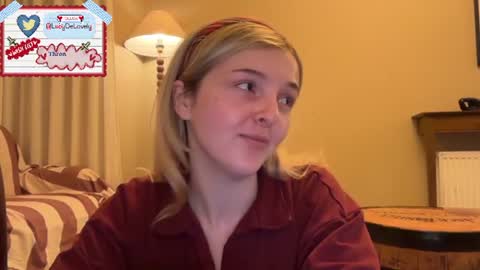 Snapshot of lucydelovely chatting on 06.30.26 Lucy online show from 06.30.26