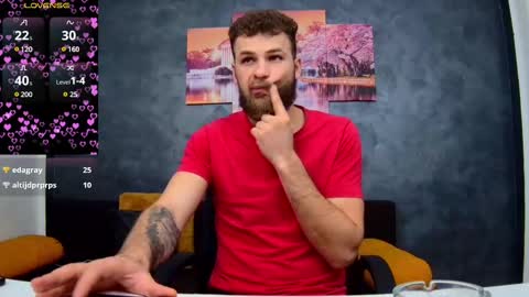 Snapshot of luke_eddison chatting on 02.26.25 Luke online show from 02.26.25