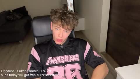 Snapshot of lukedesirable chatting on 03.13.26 lukedesirable online show from 03.13.26