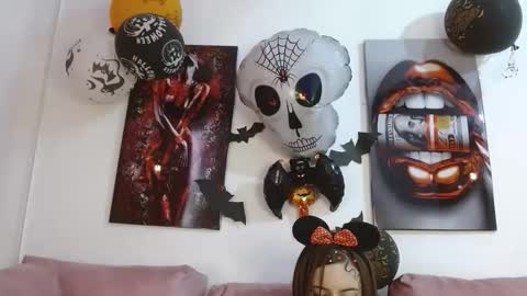 Snapshot of lunaembercs chatting on 10.30.25 Luna online show from 10.30.25