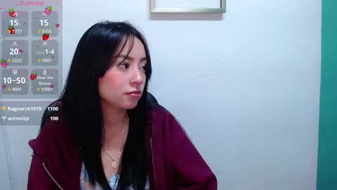 Snapshot of lya_levine chatting on 02.13.25 Lya online show from 02.13.25