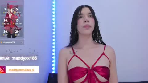 Snapshot of maddymendozaxx chatting on 03.19.26 Maddy online show from 03.19.26