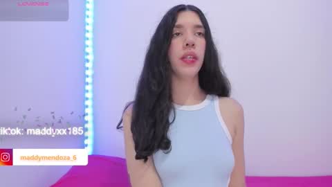 Snapshot of maddymendozaxx chatting on 03.21.26 Maddy online show from 03.21.26