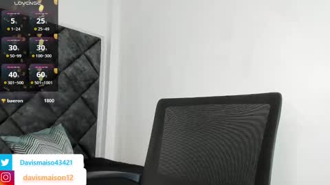 Snapshot of maisondavis_ chatting on 01.16.25 Maison Davis online show from 01.16.25