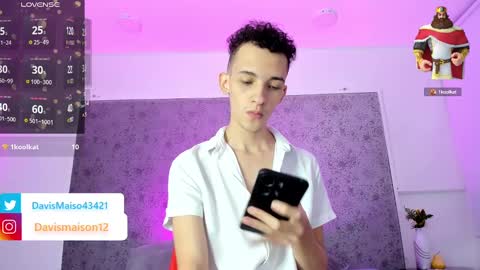 Snapshot of maisondavis_ chatting on 02.14.25 Maison Davis online show from 02.14.25