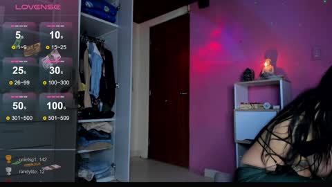 Snapshot of maleja_caa chatting on 12.31.24 Maleja online show from 12.31.24