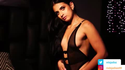 Snapshot of malejadiaz_ chatting on 11.20.25 Maleja Diaz online show from 11.20.25