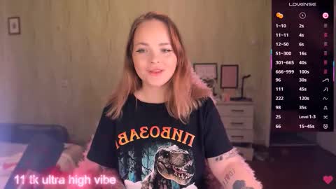 Snapshot of marcelinepeach chatting on 10.06.25 Sara online show from 10.06.25