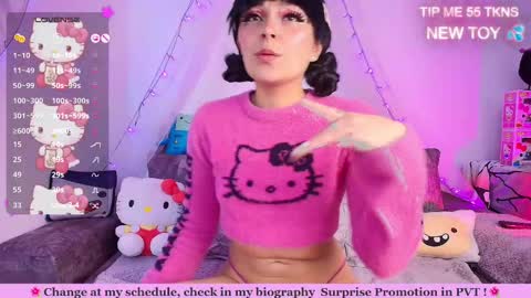 Snapshot of marcy_neko chatting on 02.11.25 Marceline online show from 02.11.25