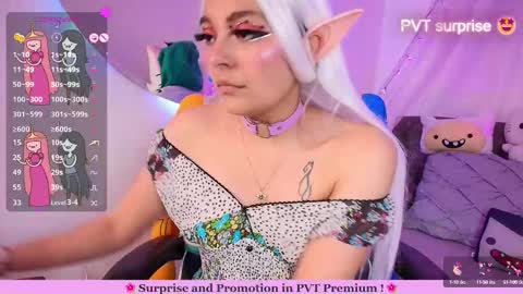 Snapshot of marcy_neko chatting on 02.23.25 Marceline online show from 02.23.25