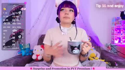 Snapshot of marcy_neko chatting on 02.28.25 Marceline online show from 02.28.25