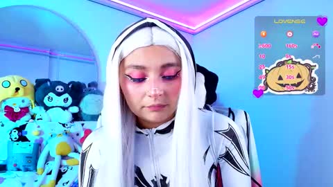 Snapshot of marcy_neko chatting on 10.28.25 Marceline online show from 10.28.25