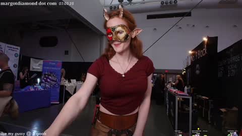 Snapshot of margotdiamond chatting on 02.02.25 online show from 02.02.25