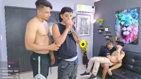 Snapshot of masters_sexx chatting on 07.28.26 Team Cris Darwin- Fernando- Stiven- David online show from 07.28.26