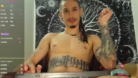 Snapshot of mateo60_ chatting on 01.08.25 Mateo online show from 01.08.25