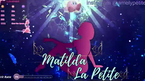 Snapshot of mathildalapetite chatting on 01.31.26 Mathilda Lapetite online show from 01.31.26