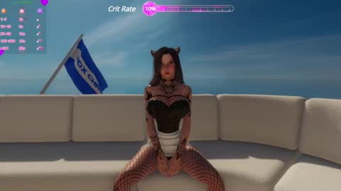Snapshot of meganfantastic chatting on 01.08.25 Megan online show from 01.08.25