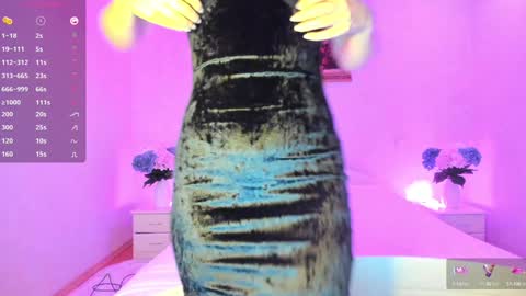 Snapshot of mellina_tey chatting on 01.28.25 Mellina online show from 01.28.25