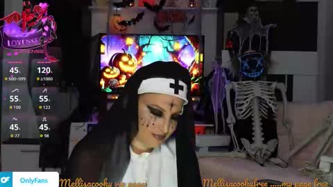 Snapshot of mellisaangel chatting on 10.25.25 MellisaAngel online show from 10.25.25