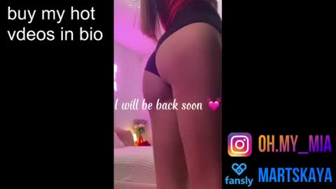 Snapshot of mia4sin chatting on 06.22.26 Mia Martskaya online show from 06.22.26