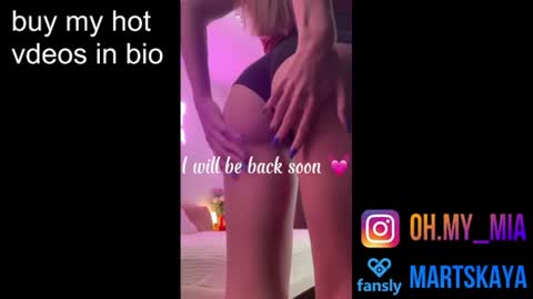 Mia Martskaya online show from 07.01.26