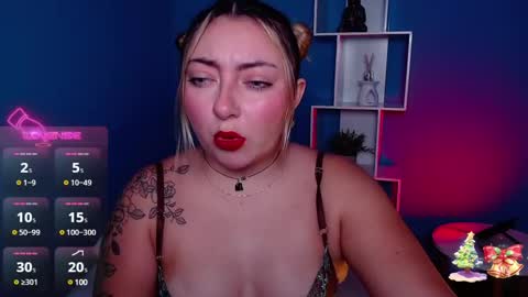 Snapshot of miaawild chatting on 12.20.24 Andrea online show from 12.20.24