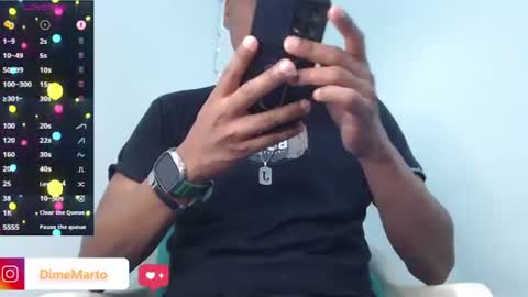 Snapshot of mike_black_22 chatting on 07.14.26 Mike online show from 07.14.26